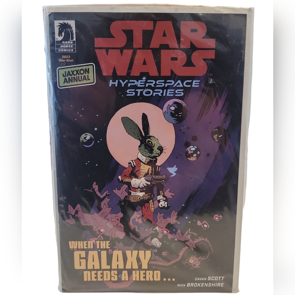 NWT Star Wars Celebration Jaxxon Annual Con Exclusive Dark Horse Comics